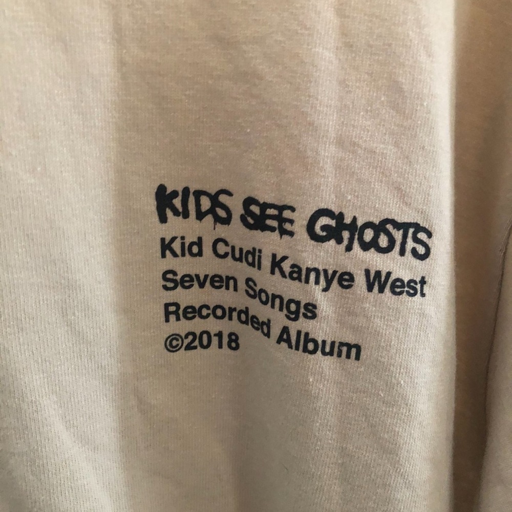 NEW Kids See Ghosts Crewneck Tee Medium